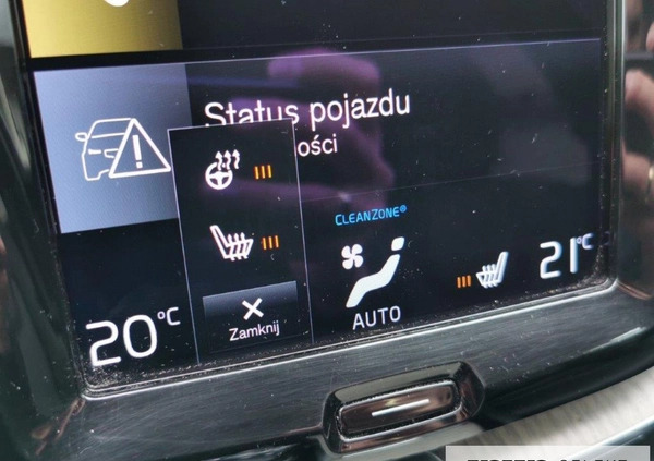 Volvo XC 60 cena 184900 przebieg: 86482, rok produkcji 2021 z Zator małe 562